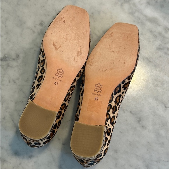 ANN MASHBURN Leopard Print Flats - Picture 5 of 5